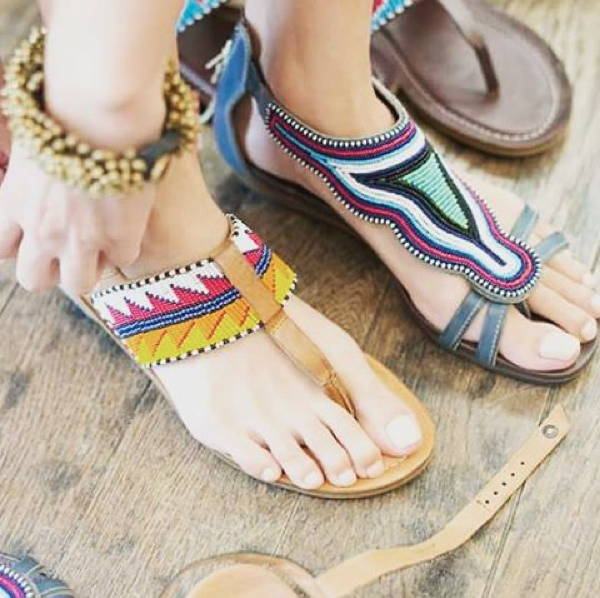 Kenyan Maasai-Inspired Sandals By Pikolinos Shoes
