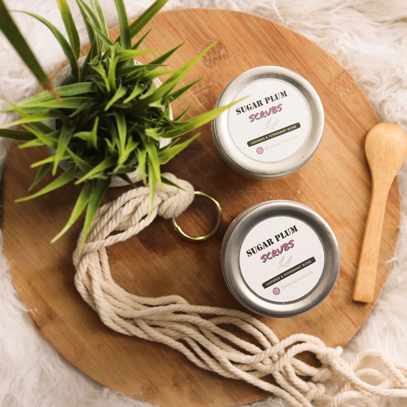 summer beauty body scrub