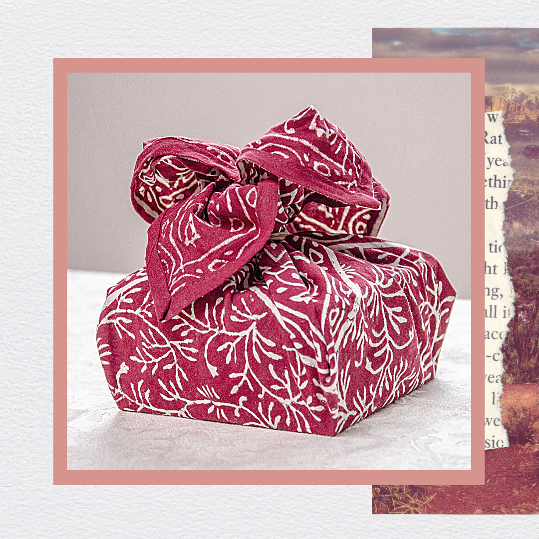 Fabric Gift Wrapping with African Print Textiles
