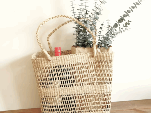 Buy Camel Boho Large Straw Bag main image 0